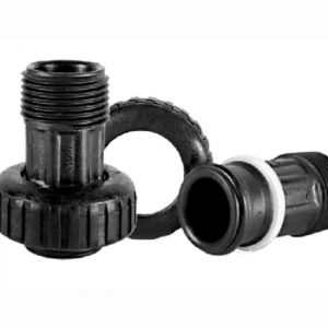Фитинги для блока управления Clack V3007-04 1" - прямой наружная резьба Noryl 1" BSPT