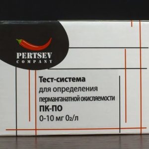 Тест-система для определения перманганатной окисляемости 0-10 мг O2/л Pertsev Co.
